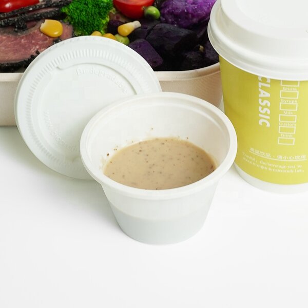 Corn Starch Container Factory - Custom 4oz Mini Seasoning Cup