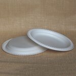 Corn Starch Dinner Plate Factory - Custom 7 Inch Round Party