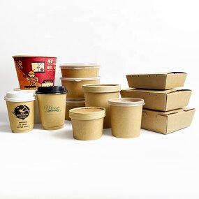White Paper Bowl Factory - Custom 12-32oz Biodegradable OEM