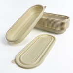 Corn Starch Food Container Supplier - Custom 550ml Takeaway Biodegradable