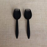 Cornstarch Spoon Spork Supplier - Custom White Black Outdoor OEM