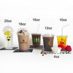 Bubble Tea Cup Factory - Biodegradable Clear Pla OEM