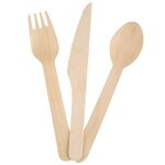 Wooden Cutlery Set Factory - Custom Biodegradable Birch OEM