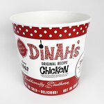 Popcorn Paper Box Supplier - Custom Red White Striped Bucket