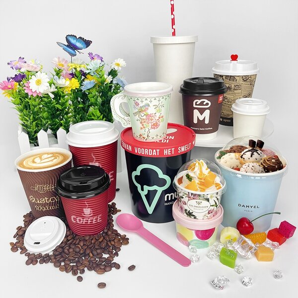 Double Wall Paper Cup Supplier - 6oz Cardboard with Lid OEM