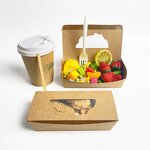 Kraft Paper Bowl Supplier - Custom Biodegradable Food Container