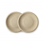 Sugarcane Pulp Plate Factory - Custom 5inch Microwavable OEM