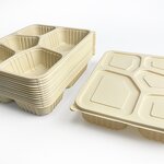 Cornstarch Lunch Box Factory - Custom Biodegradable 5 Compartments