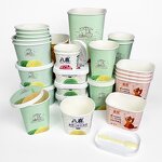 Ice Cream Paper Cup Factory - Custom Yogurt Packaging OEM
