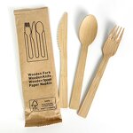 Bamboo Cutlery Set Factory - Custom Designer Wooden Utensils