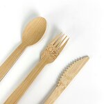 Bamboo Cutlery Set Supplier - Custom Eco Degradable Travel