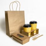 Kraft Paper Bag Supplier - Custom Plain Handbag Bulk OEM