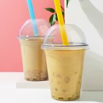 Boba Plastic Cup Factory - Custom 12-32Oz with Lids OEM