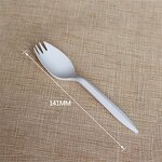 Cornstarch Spoon Spork Supplier - Custom White Black Outdoor OEM