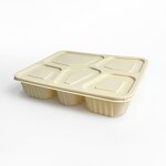Cornstarch Lunch Box Factory - Custom Biodegradable 5 Compartments