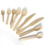 Wooden Cutlery Set Supplier - Custom 150-300 Pcs Biodegradable