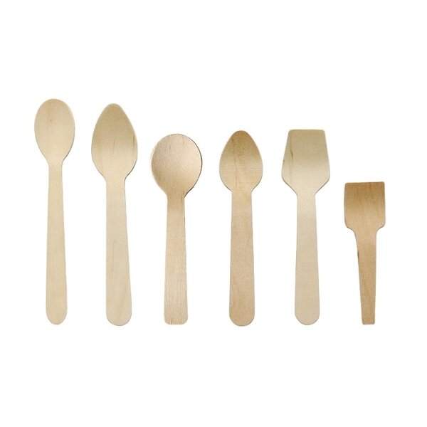 Bamboo Spoon Factory - Custom Mini Wooden Ice Cream OEM