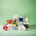 Ice Cream Cup Spoon Supplier - Custom Kraft Paper Bowl OEM