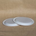 Corn Starch Dinner Plate Supplier - Custom 6 Inch White Plates