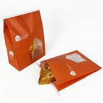 Bakery Paper Bag Supplier - Custom Clear Window Sandwich Bag