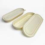 Corn Starch Food Container Supplier - Custom 550ml Takeaway Biodegradable