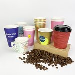 Biodegradable Paper Cup Supplier - Custom Mini 2-8oz with Lid