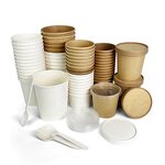 Kraft Noodles Bowl Supplier - Custom 8-16oz with PP Lid OEM