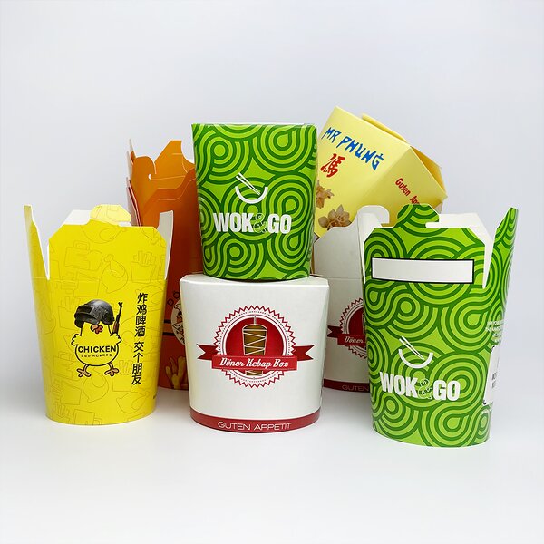 Noodle Paper Box Supplier - Takeaway Food Packaging OEM