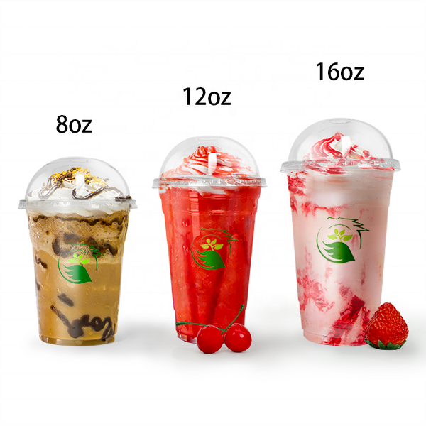 Bubble Tea Cup Factory - Biodegradable Clear Pla OEM