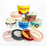 Biodegradable Ice Cream Cup Supplier - Custom Food Grade PLA Coating