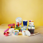 Ice Cream Paper Cup Factory - Custom Dessert Bowl with Lid OEM