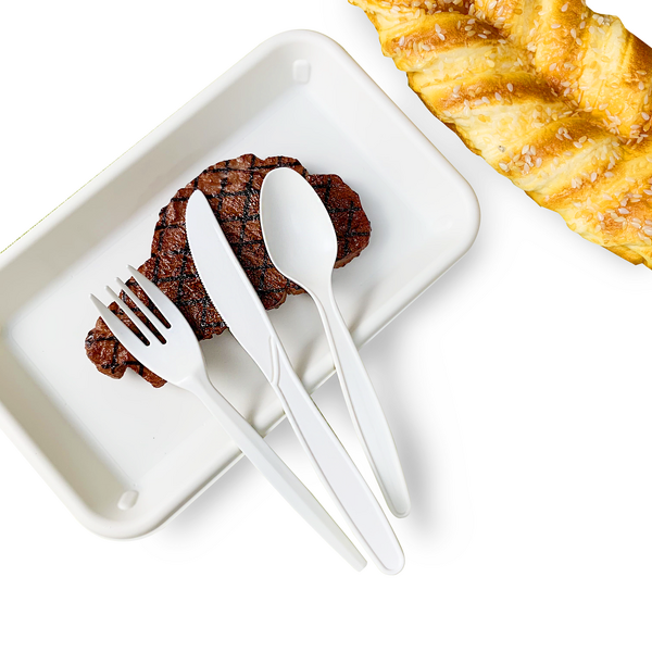 Corn Starch Cutlery Factory - Custom Compostable Tableware Sets