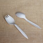 Cornstarch Spoon Spork Supplier - Custom White Black Outdoor OEM