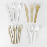 PLA Plastic Utensils Supplier - Custom Compostable Cutlery OEM