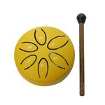 Mini Tongue Drum Manufacturer - OEM/ODM 3 Inch 6 Note Steel Rain Drum