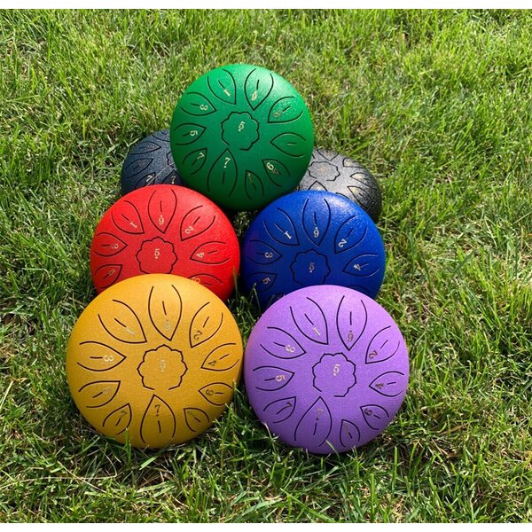 Hank Drum Manufacturer - OEM/ODM Small Size 6 Inch Dark Green Steel Tongue Drum