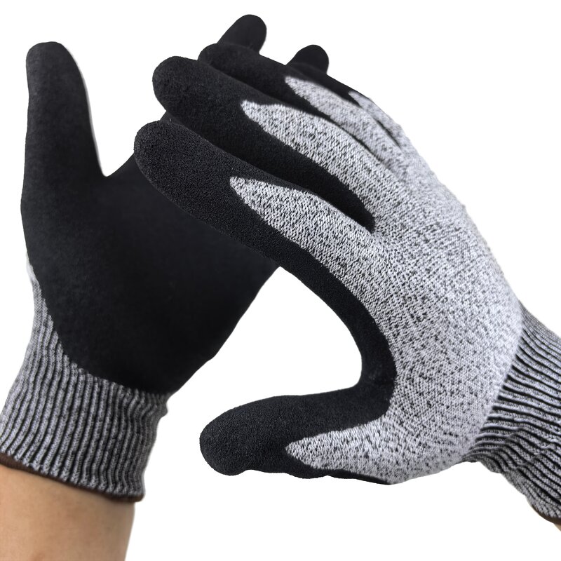 Work Gloves Manufacturer - OEM/ODM Custom High Dexterity Sandy Nitrile Gloves