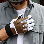 Motorcycle Gloves Manufacturer - OEM/ODM Custom Tactical Knit Fabric Riding Gloves