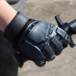 Motorcycle Gloves Manufacturer - OEM/ODM Custom Polyester Full Finger Riding Gloves