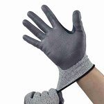 Welding Gloves Manufacturer - OEM/ODM Custom EN388 Cut Level C PU Palm Gloves
