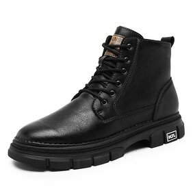 Leather Boots Manufacturer - OEM/ODM Custom British Style Waterproof Lace Up Boots