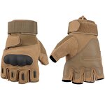 Tactical Gloves Manufacturer - OEM/ODM Custom Polyester Half Finger Mountaineering Gloves