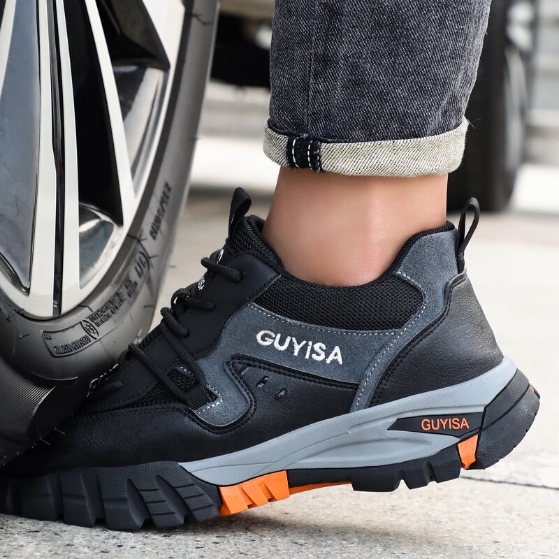 Safety Shoes Manufacturer - OEM/ODM Custom Anti Puncture Impact Resistant Steel Toe