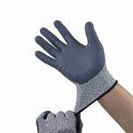 Cut Resistant Gloves Manufacturer - OEM/ODM Custom ANSI A5 Nitrile Coated Gloves