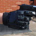 Motorcycle Gloves Manufacturer - OEM/ODM Custom Polyester Full Finger Riding Gloves