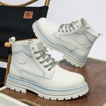 Winter Boots Manufacturer - OEM/ODM Custom High Top Yellow Waterproof Zip Boots