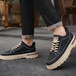 Running Shoes Manufacturer - OEM/ODM Custom Thick Sole PU Anti Slip Mesh Shoes