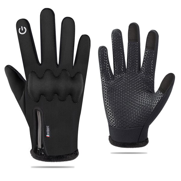 Riding Gloves Manufacturer - OEM/ODM Custom Polyester Thermal Touch Screen Gloves
