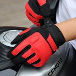 Motorcycle Gloves Manufacturer - OEM/ODM Custom Tactical Knit Fabric Riding Gloves