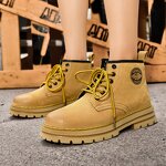 Martin Boots Manufacturer - OEM/ODM Custom Classic Big Yellow High Top Boots